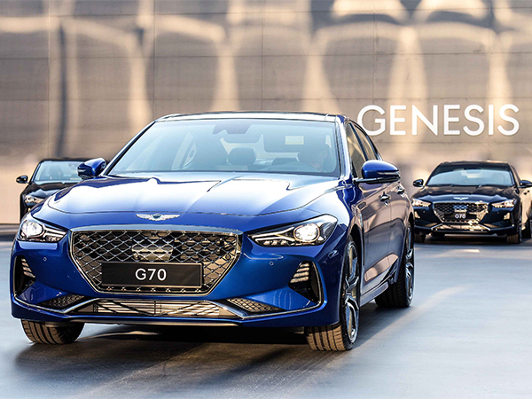 إطلاق الطراز G70 من "جينيسيس" :- طراز يجمع التصميم الديناميكي بمزايا الراحة والأداء العالي